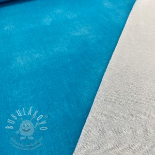 Teplákovina JEANS aqua