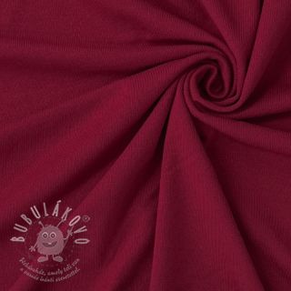 Úplet VISCOSE LYCRA HEAVY red plum