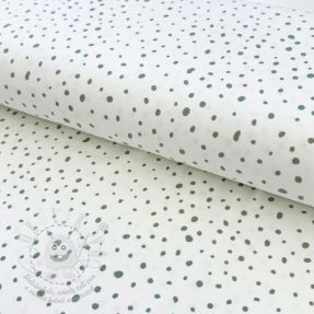 Úplet Dots Snoozy camo green