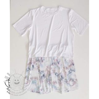 Úplet TENCEL modal white