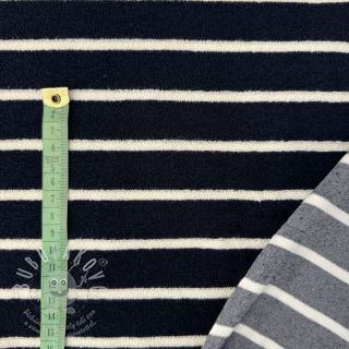 Froté YARN DYED Stripe BIG dark blue