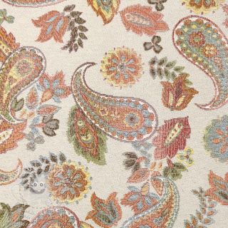 Dekorační látka GOBELIN Indian Paisley Tapestry