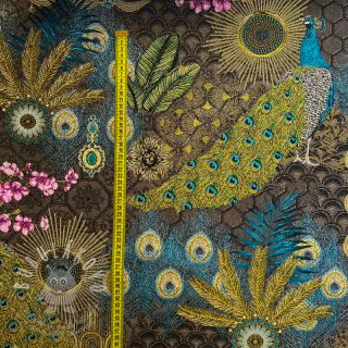 Dekorační látka jacquard Peacock Extravagant