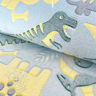 Wellness Fleece Glow in the dark Dino design A