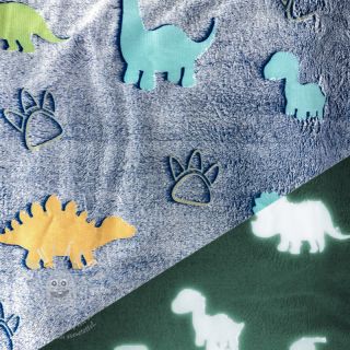 Wellness Fleece Glow in the dark Dino design B