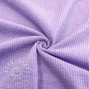 Manšestr 6W WASHED STRETCH lilac