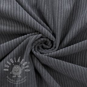 Manšestr 6W COTTON TOUCH dark grey