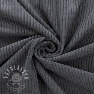 Manšestr 6W COTTON TOUCH dark grey