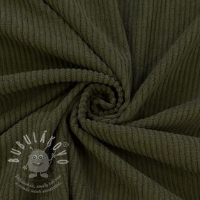 Manšestr 6W COTTON TOUCH camo green