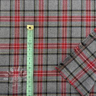 Scottish Check SMALL grey