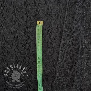 Svetrovina Jacquard CABLE black