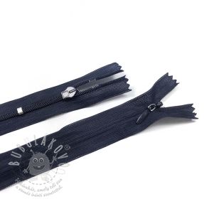 Zip skrytý nastavitelný 60 cm dark blue