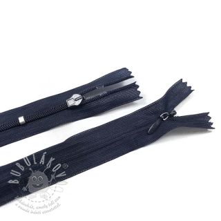 Zip skrytý nastavitelný 60 cm dark blue