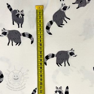 Úplet Raccoon digital print