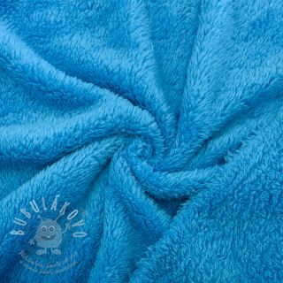 DOUBLE FACE FLEECE TEDDY aqua