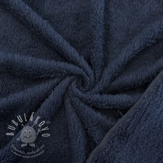 DOUBLE FACE FLEECE TEDDY dark blue