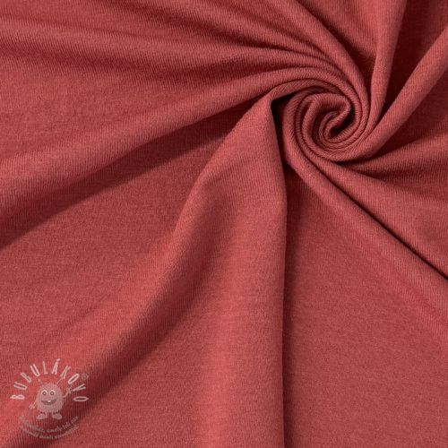 Levně Úplet VISCOSE LYCRA HEAVY mineral red