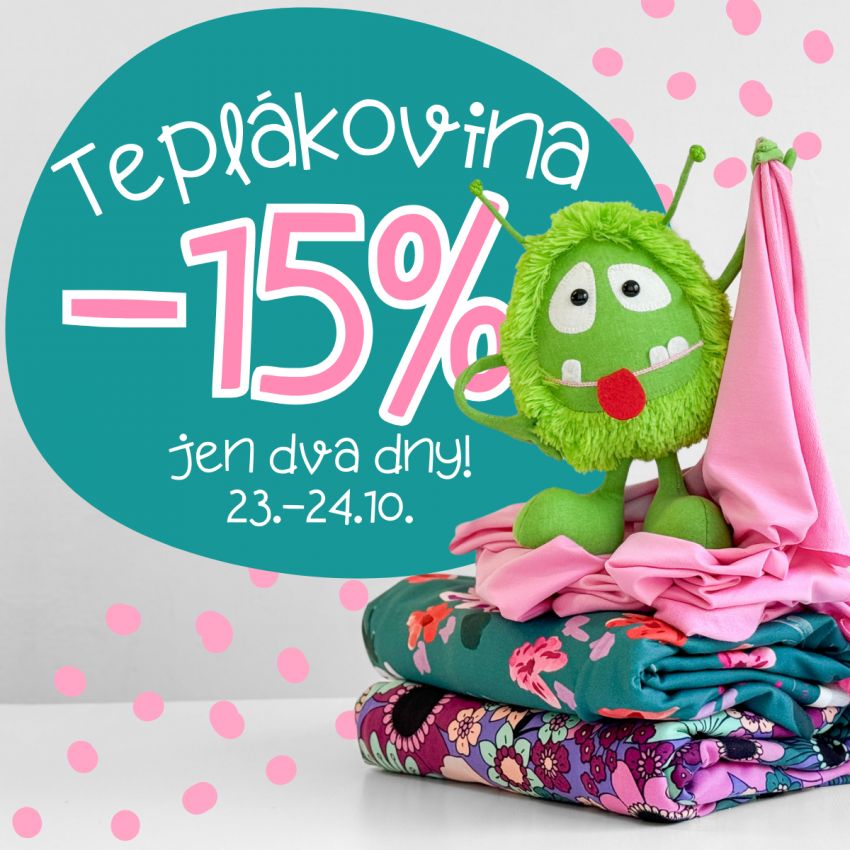 teplákovina 15% CZ